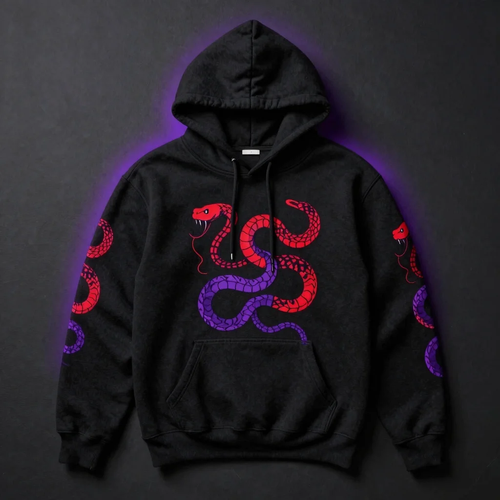 Sacred Serpent Pullover Hoodie